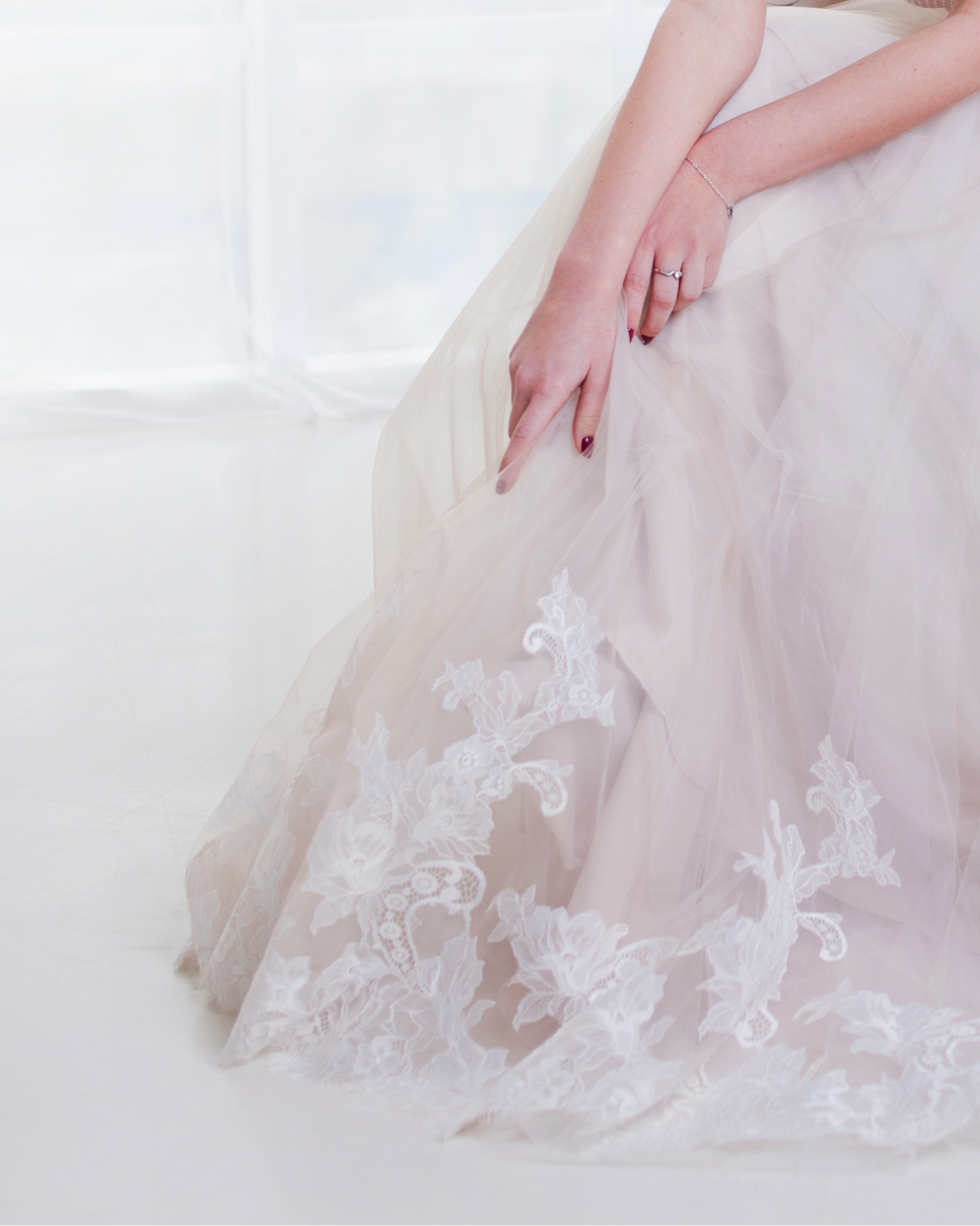 knee length dresses for ladies Plus Square Neck Mermaid Hem Lace Wedding Dress main image 1