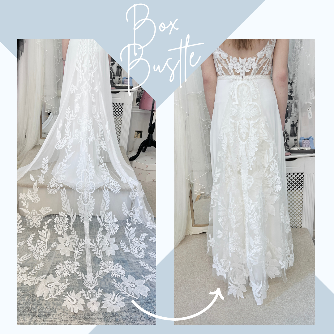 Beautiful Bustles Masterclass- Part 2. Box Bustle | Oriole Bridal &  Alterations